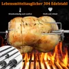 LARS360 BBQ 4x masová svorka masové kolíky nerezová Náhled obrázku produktu 4