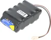 A battery pack with wires and a connector. Produktbild-Vorschau