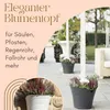 BAMA Blumentopf TULIPANO, 4er-Set, Anthrazit Produktbild-Vorschau 4