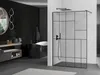 Mexen Kioto Walk-in Duschwand 100x200cm, 8mm, Gun-Metal, Produktbild-Vorschau 2