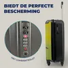 MuchoWow® Koffer Handgepäck Trolley Rollkoffer Kleine Produktbild-Vorschau 3