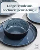 PURE LIVING Geschirrset Ibiza aus Steingut, 24-tlg., für 6 Produktbild-Vorschau 15