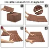 LARS360 WPC Klickfliesen, wetterfeste Bodenplatten für Produktbild-Vorschau 7