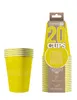 Gobelet en carton recyclable jaune 20 pièces 530 ml - Voir les images du produit 2