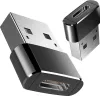 USB-A zu USB-C Adapter – Männlich USB-A, Weiblich USB-C, Produktbild-Vorschau 1
