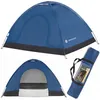 Zelt Campingzelt 2 Personen Outdoor Tent pop-up - Blau Produktbild-Vorschau 1
