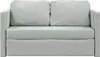 vidaXL Divano a terra con funzione letto Grigio chiaro Anteprima dell’immagine prodotto 13