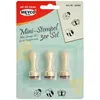 Meyco Holz Stempel 3er Set "Marienkäfer, Biene & Produktbild-Vorschau 2