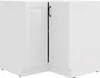 Eckunterschrank 90x90 cm Stilo Weiß Küchenzeile Küchenblock Produktbild-Vorschau 1