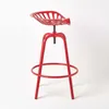 HOMESCAPES Vintage Barstuhl Traktorsitz Barhocker Metall Produktbild-Vorschau 4