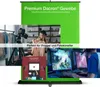 A collage of images showing a green screen, a woman posing with clothes, a vlog concept graphic, and people playing video games. Anteprima dell’immagine prodotto