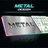 Gaming Tastatur Maus Set Kabellos Weiß Wiederaufladbar RGB Produktbild-Vorschau 4