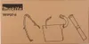 A cardboard box with line drawings of product components. Produktbild-Vorschau
