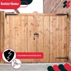KOTARBAU® Ladenband mit Kloben 400mm Torband mit Kugellager Produktbild-Vorschau 2