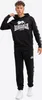 Pánske bežecké nohavice regular fit GRUTNESS Black/White Náhľad obrázku produktu 8