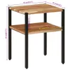 vidaXL Beistelltisch 35x35x45 cm Massivholz Akazie und Produktbild-Vorschau 6