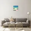 Bilder auf glas - Auto Surfbrett Strand Ozean - 30x30cm - Produktbild-Vorschau 7