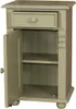 Casa Padrino Jugendstil Nacht Schrank Kommode mit Schublade Produktbild-Vorschau 3