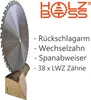 Holzboss ® HM-Sägeblatt 600 x 35 mm LWZ 38 x Zahn mit Produktbild-Vorschau 3