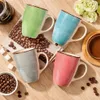 8x Kaffeebecher aus Keramik - Kaffee-Tasse in modernem Produktbild-Vorschau 2