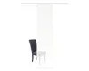 A chair is partially obscured by a white sliding panel, set against a white background. Produktbild-Vorschau