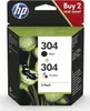hp Multipack hp 304 (3JB05AE) für hp schwarz/farbig Produktbild-Vorschau 74
