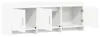 Meuble TV vidaXL 130 x 33 x 47 cm Blanc, aggloméré Voir les images du produit 3
