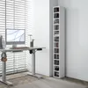 HOMCOM Rangements pour CD et DVD, étagère colonne de Voir les images du produit 7