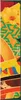 Abstract colorful design with floral elements. Produktbild-Vorschau