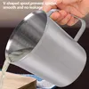 1L  Messbecher Edelstahl Küche Messbehälter  Meßkanne mit Produktbild-Vorschau 4