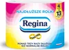 Product packaging for Regina toilet paper rolls. Náhled obrázku produktu