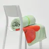 Mr. & Mrs. Panda Couchdecke Blume Mohnblume - Blattgrün - Produktbild-Vorschau 4