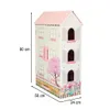 Großes Puppenhaus Set aus Holz für Mädchen | Große Kinder Produktbild-Vorschau 5