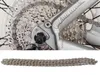 Fahrradkette 6/7/8-fach 116 Glieder 1 Stück Silber MTB Produktbild-Vorschau 4