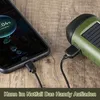 LED Taschenlampe Mit Kurbel Und Solarpanel - USB Aufladbar, Produktbild-Vorschau 5