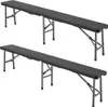 Gartenbank-Set aus Rattan, klappbar, 183 cm, 2-teilig Produktbild-Vorschau 7