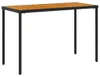 vidaXL Gartentisch mit Akazienholz-Platte 115x54x74 cm Poly Produktbild-Vorschau 1