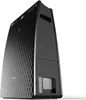 A black air purifier is shown from a low angle against a white background. Podgląd zdjęcia produktu