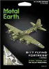 Fascinations Metal Earth B-17 Flying Fortress™ Puzzle 3D in Anteprima dell’immagine prodotto 6