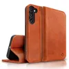 Flip-Case für Samsung Galaxy S23 Plus Echt Leder Handy Produktbild-Vorschau 1