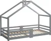MODFU Lit enfant 90 x 200 cm - Lit cabane en pin avec Voir les images du produit 7