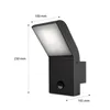 MasterLED Wandleuchte Außen LED 12W Neutralweiß PIR Sensor Produktbild-Vorschau 9
