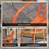 Outsunny Gartenstuhl 4er Set wetterfest Gartenstühle aus Produktbild-Vorschau 7