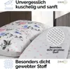 Bettwäsche 240x220 cm. 3 teilig set, geblümt,100% Produktbild-Vorschau 4