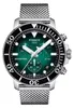 Tissot Seastar 1000 Chronograph, zelená a černá, 45,5 mm Náhled obrázku produktu 1