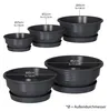 Plastard 5er Set Pflanzenschalen Ø 45 cm mit Untersetzer Produktbild-Vorschau 5