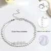 Bracelet de cheville boho pour femme en argent - Bracelet Voir les images du produit 5