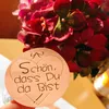Oblique Unique 12 Sticker Schön, dass Du da bist Aufkleber Produktbild-Vorschau 2