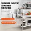 Table de préparation VEVOR en acier inoxydable, table de Voir les images du produit 3