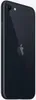 A black iPhone SE is shown from a diagonal rear view. Náhled obrázku produktu